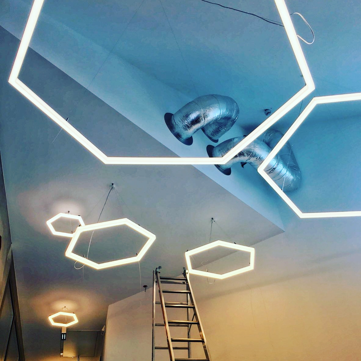 TheX Hexagon Leuchte LED Designer Leuchte