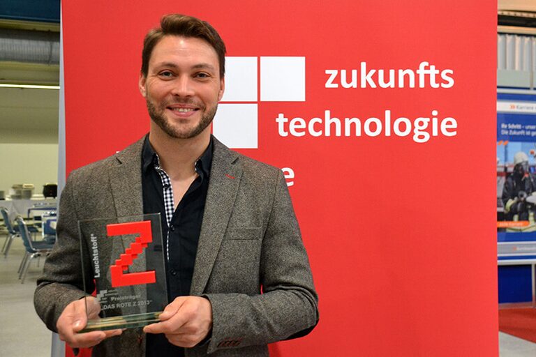Das rote Z für leuchtstoff
